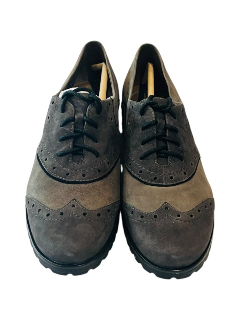 Earthies Shoes - Berlin Dark Grey Suede Size Women's 9 - NEW in Box - Picture 2 of 11